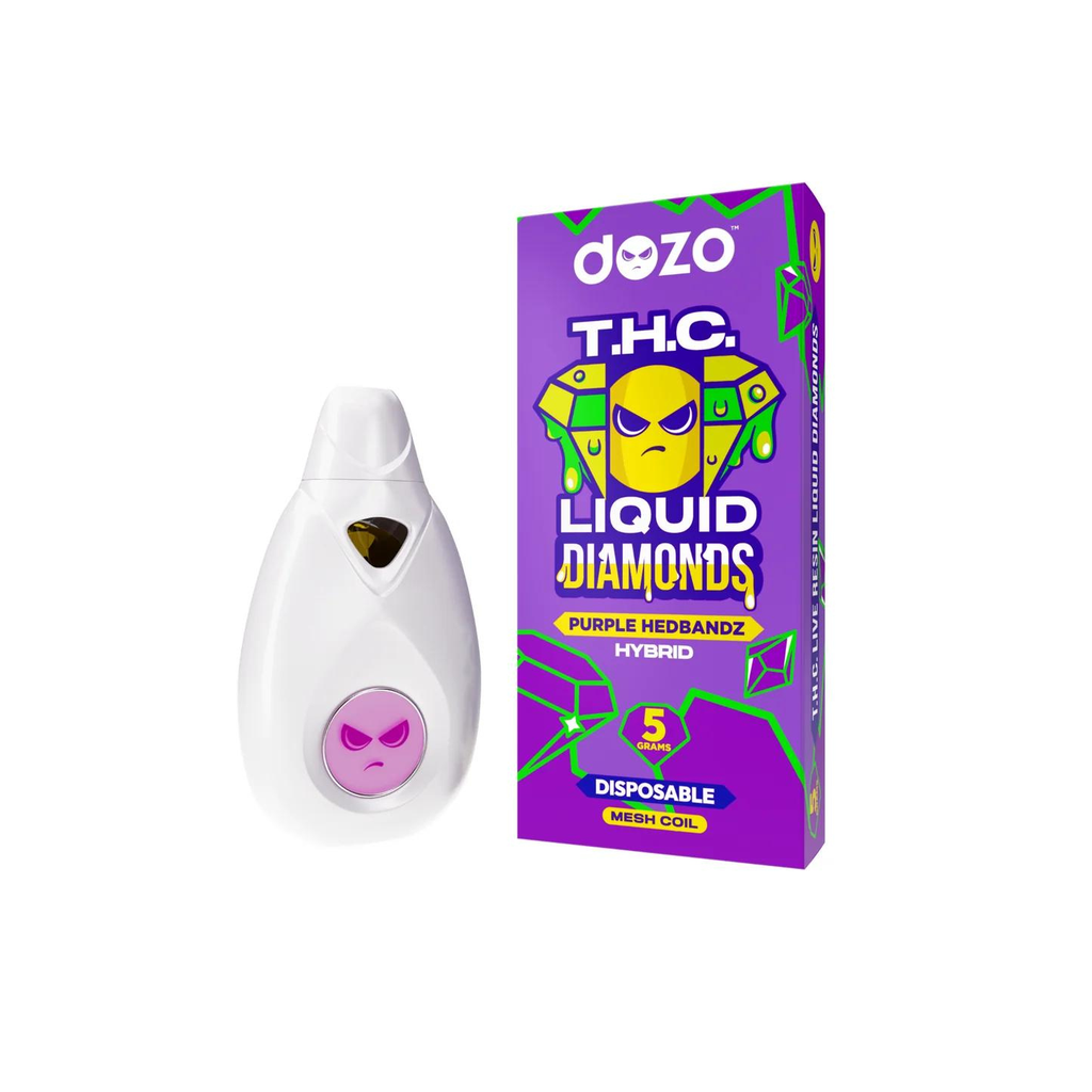 DOZO 5G LIQUID DIAMONDS THC DELTA VAPE