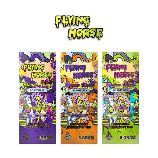 FLYING HORSE 5G STONER BLEND 3 IN 1 DELTA VAPE